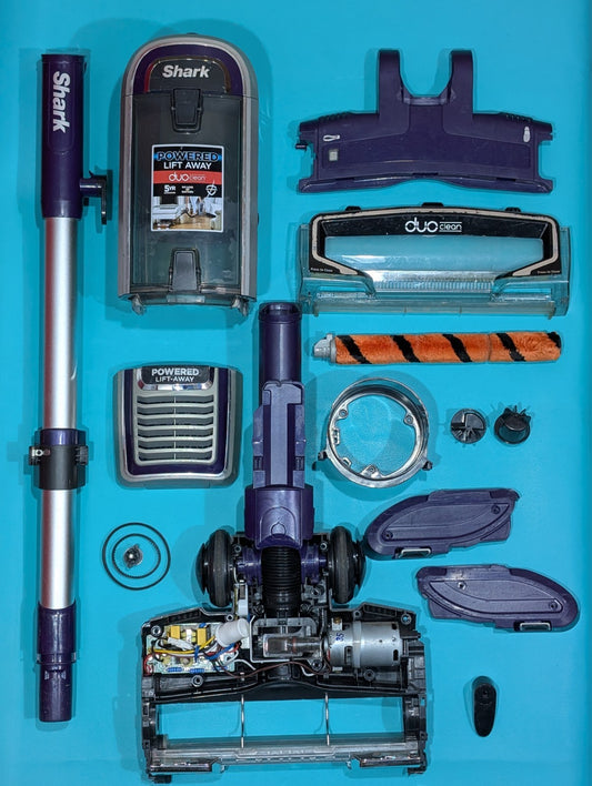 Shark AX910UK Purple Vacuum Parts | Cleaned & Tested Spares | Hose, Power Nozzle