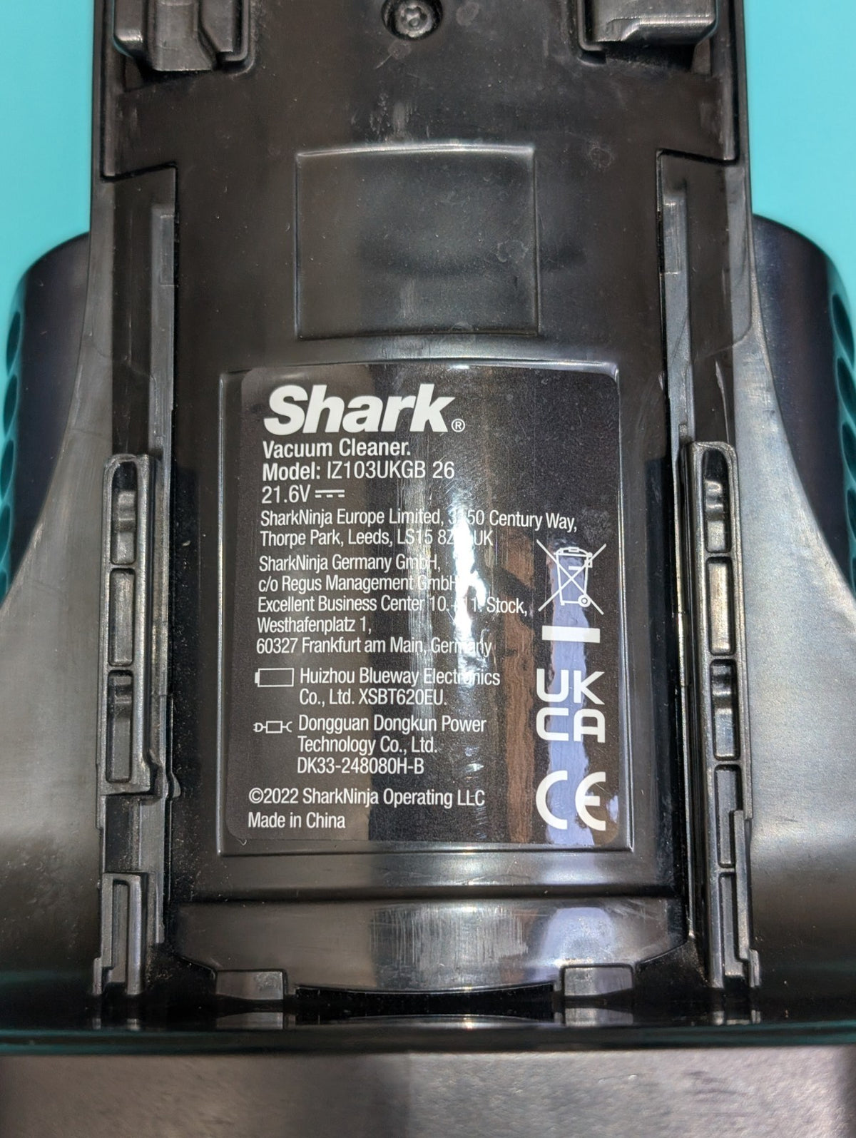 Shark Iz103UKGB 26 HandVac Motor Unit With Battery And New Filters | Tested 24h