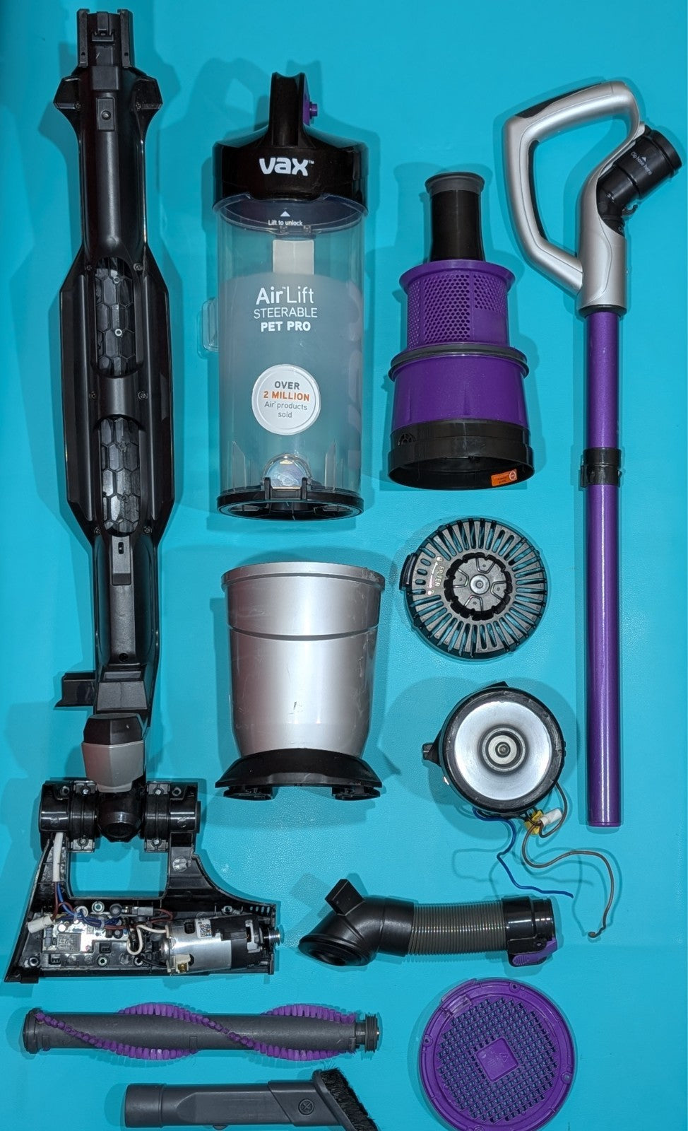Vax Air Lift Steerable Pet Pro Vacuum Spare Parts | Tested & Cleaned | 24H Dispa