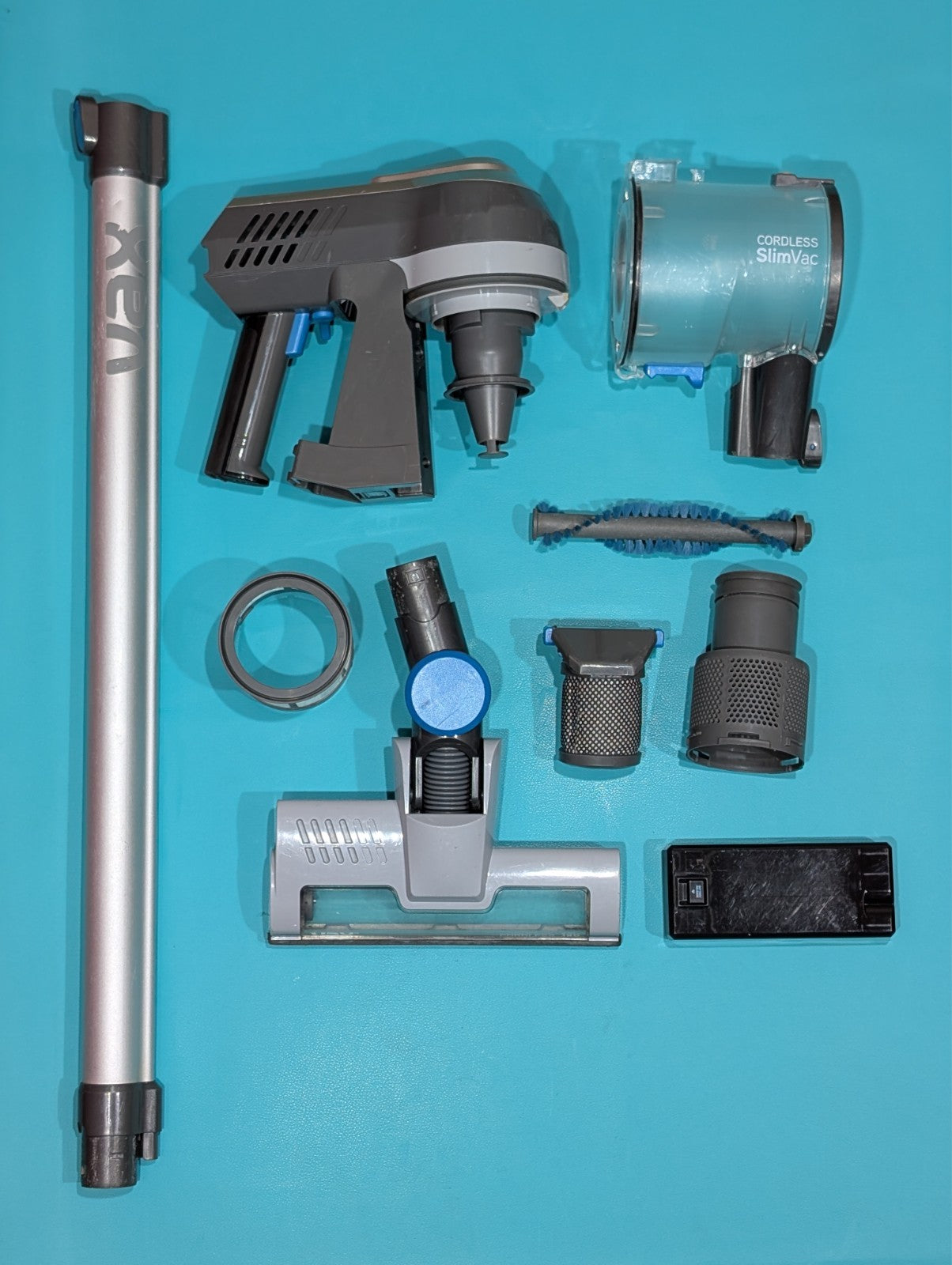 Vax Cordless SlimVac TBTTV1D1 Spare Parts | Cleaned & Tested Replacements | Blue